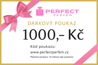 Dárkový poukaz na nákup zboží v hodnotě 1000,- Kč